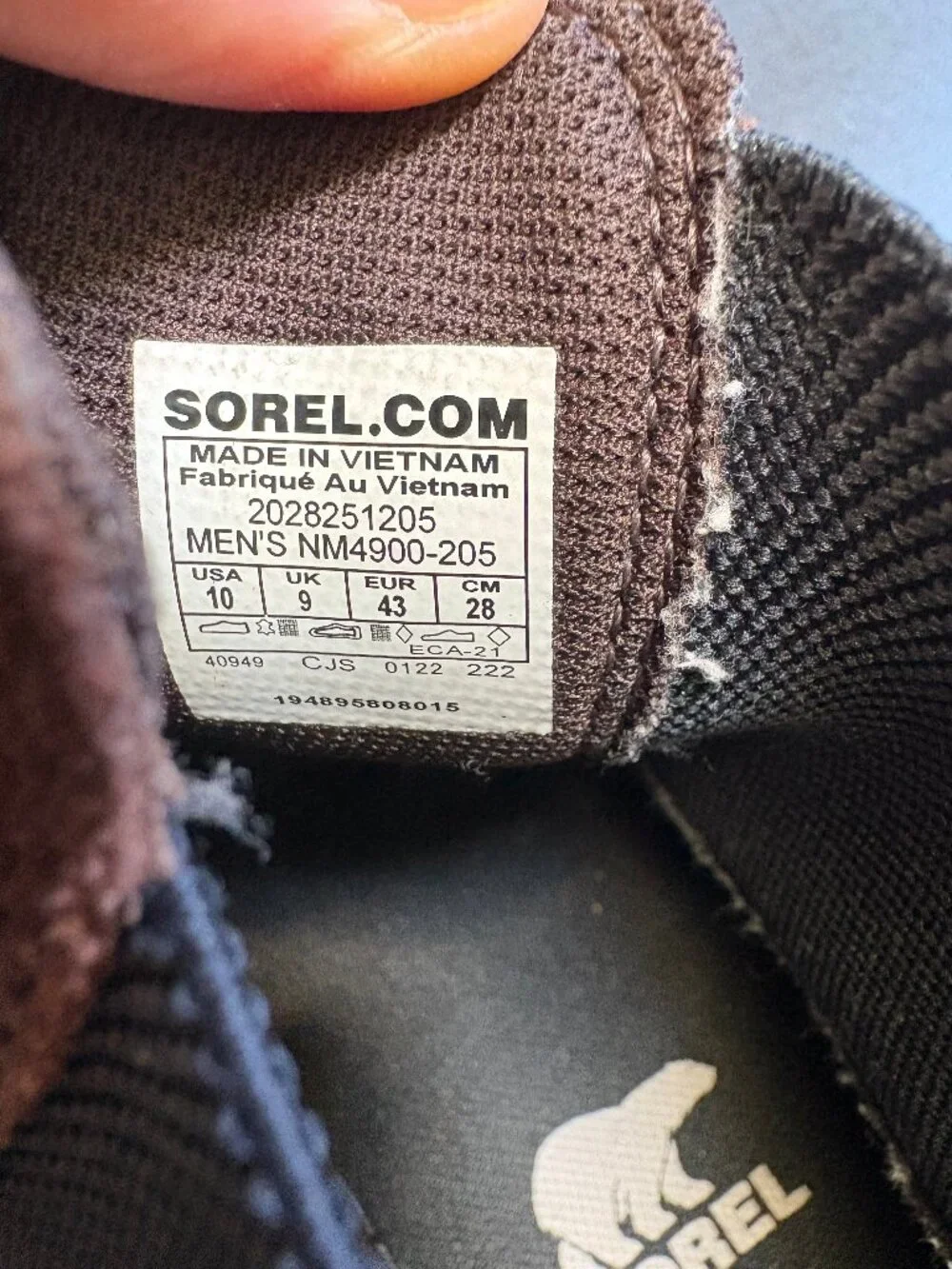 Sorel men carson
